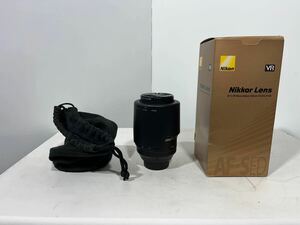 [現状品]Nikon ニコン AF-S VR Micro-Nikkor 105mm f/2.8G IF-ED レンズ 元箱 