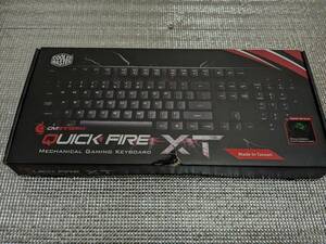 クーラーマスター CMstormシリーズ QuickFire XT メカニカル緑軸キーボード 未使用品