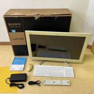 25仙/C000365-1/KA9000/P032-104/【名古屋から家財便また引取り】SONY ソニー VAIO MODEL PCG-21513N デスクトップ 一体型パソコン