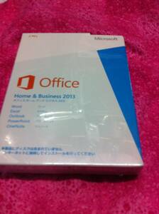 新品未開封 Microsoft Office Home and & Business 2013 マイクロソフト オフィス ホーム アンド ビジネス Word Excel Outlook Powerpoint 