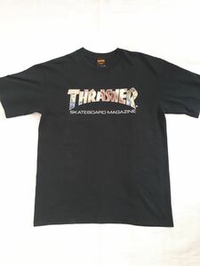 【送料無料】THRASHER スラッシャー　Ｔシャツ　美品　　ブラック　サイズM