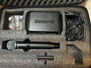 SHURE ワイヤレスマイク BETA58