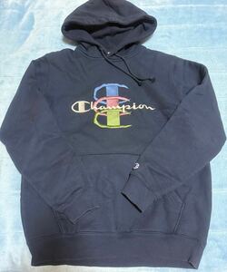 supreme champion stacked c hooded sweatshirt コラボ　パーカー　Mサイズ