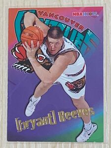 NBA Trading Card Bryant Reeves Rookie Card NBA Hoops 95-96 90年代 ブライアントリーヴス グリズリーズ Memphis Grizzlies