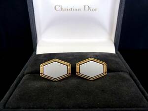 ◎№5253◎■良品■【Dior】ディオール【シルバー・ゴールド】■カフス♪