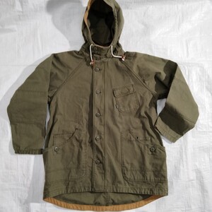 グリップスワニー　GRIPSWANY GSJ-28 FIRE PARKER Ⅳ KHAKI ファイアーパーカ　カーキ　コットン　フーディ　コート　coat 　キャンプ適