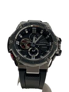 CASIO◆ソーラー腕時計・G-SHOCK/アナログ/ラバー/GST-B100-1AJF