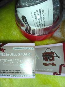 JILL by JILLSTUART☆ミニブローチバニティキーホルダー　WINE