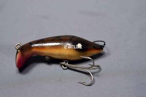 BASS NABBER WRIGHT & MCGILL CO. C1939 VINTAGE ANTIQUE WOODEN LURE （4584-330） ヴィンテージ ルアー　蒐集家向けルアー