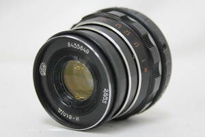 【返品保証】 フェド FED 5 N-61 55mm F2.8 L39-M4/3アダプター付き レンズ v7180