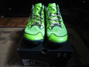 Under Armour MicroG Anatomix Spawn Low 緑金 us9.5 新品