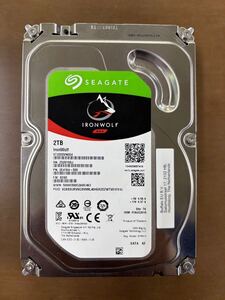 Seagate HDD SATA 2TB 18761時間　5900rpm