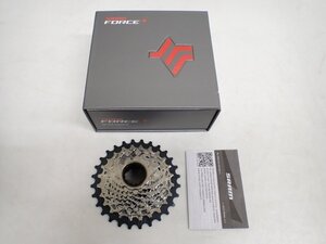 外観極美品 SRAM FORCE CS-XG-1270-D1 スラム フォース 12速 XDRタイプ 10-28T カセットスプロケット 元箱付 ∩ 711BA-2