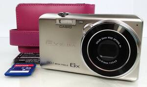 K/ CASIO　EXILIM　EX-ZS35　カシオ　デジカメ　シルバー　2010万画素　コンパクト デジタル カメラ　0122-1