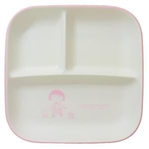 ちびまる子ちゃん 中皿 スクエアワンプレートL さくらももこ マリモクラフト ギフト食器 アニメキャラクター グッズ