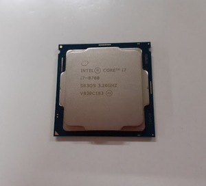 L0531-09　CPU INTEL CORE i7-8700 SR3QS 3.20GHZ