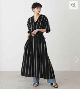 新品☆AZUL by moussy(アズールバイマウジー)ストライプマキシワンピース☆