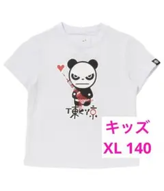 HIPANDA ハイパンダ 東京タワープリント 半袖Tシャツ　XL ホワイト