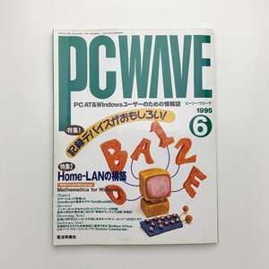 PC WAVE　ピーシーウエーヴ　1995年6月　y03088