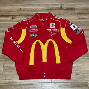 USAモータースポーツ 【3XL】 NASCAR レーシングジャケット ナスカー JHデザイン 刺繍　正規品 McDonald