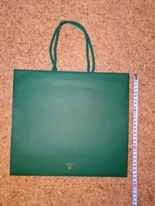 Rolex boutique shopping bag 大