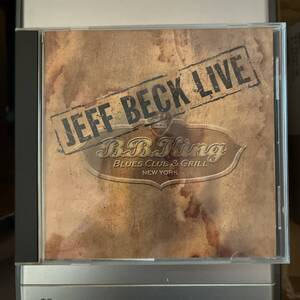 国内盤　CD Jeff Beck Live At BB King Blues Club MHCP 784