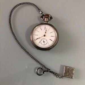 B&C ボーレルクロボアジェ 懐中時計 手巻き アンティーク 銀製品