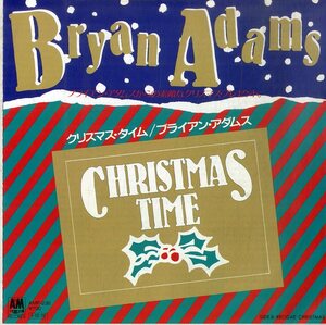 C00203602/EP/ブライアン・アダムス「クリスマス・タイム/レゲエ・クリスマス(1985年・クリスマス企画)」