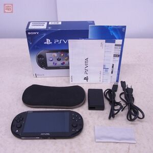 動作品 シリアル一致 PSVITA プレイステーション ヴィータ 本体 PCH-2000 ブラック Black ソニー SONY 箱説8GBメモリーカード付【20