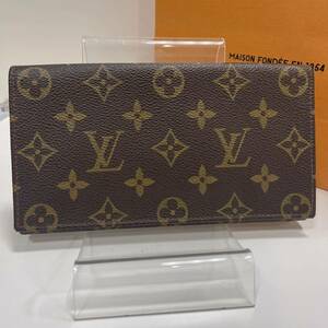 ルイヴィトン　モノグラム 長財布 LOUIS VUITTON ルイ ヴィトン モノグラム 札入れ　財布　M60825 ポルトカルト　クレディエン