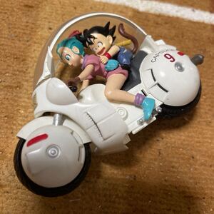 BANDAI ドラゴンボール メカコレクション ブルマ＆孫悟空 ブルマのバイク バンダイ