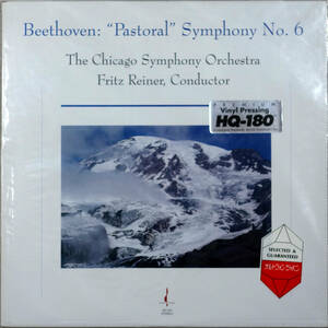 ◆THE CHICAGO SYMPHONY ORCHESTRA/FRITZ REINER / BEETHOVEN: PASTORAL SYMPHONY No.6 (US LP/Sealed) -Chesky, Audiophile