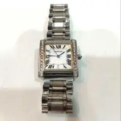 ジャンク　CARTIER　カルティエ　タンク フランセーズ　ダイヤ付