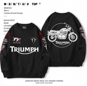 TRIUMPH トライアンフ ラウンドネック スウェット トレーナー S〜3XL/カラー選択可