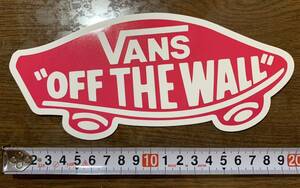VANS バンズ　大型　ステッカー　OFF THE WALL ムーンアイズ　新品未使用品　ラスト一枚！