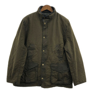 イングランド製 Barbour バブアー HEREFORD ヘレフォード オイルドジャケット カーキ (メンズ 2XL) 中古 古着 Q5303