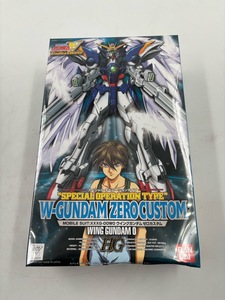 b-d1499★未組立 バンダイ/BANDAI XXXG-00W0 HG ウイングガンダム ゼロ カスタム スペシャルオペレーションタイプ 1/100 プラモデル