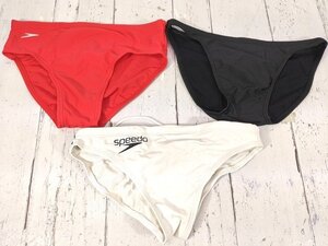 【1yt097】競泳水着 スイムウエア×3点セット メンズ スパッツ SPEEDO スピード◆ヘリーハンセン ◆Z23