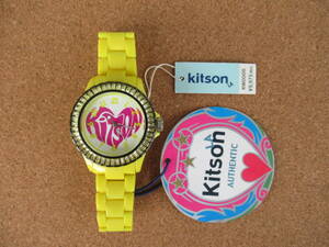Kitson　キットソン　腕時計　KW0005　未使用長期保管品　超軽量プラスチック製　電池交換済み　激安 !!
