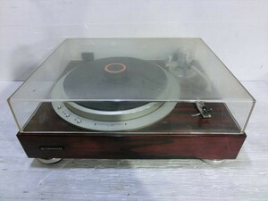 T【L4-74】【160サイズ】Pioneer パイオニア/PL-50 ターンテーブル/レコードプレーヤー/ジャンク扱い/※テープ跡・汚れ有