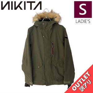 【OUTLET】 NIKITA HAWTHORNE JKT SAGE Sサイズ レディース スノーボード ジャケット