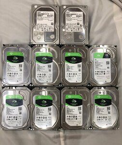 【8MT可11003F】★1円スタート★SEAGATE★シーゲート★BARRACUDA★8TB/8点★HGST★4TB/2点★HDD★ハードディスク