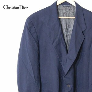 クリスチャンディオールムッシュ Christian Dior MONSIEUR■ウールテーラードジャケット/U.S.A製■■ネイビー系 ※NK4902121