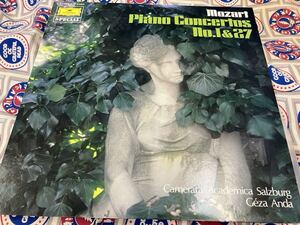 ゲザ・アンダ★中古LP国内盤「モーツァルト～ピアノ協奏曲 第27番・第1番」