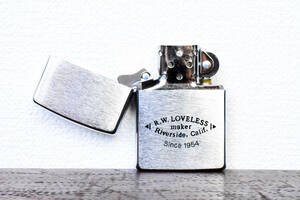 ZIPPO　/　LIFETIME GUARANTEE　/　ジッポ・ライター　/　R.W.LOVELESS maker Riverside.Calif Since 1954　/　箱付き