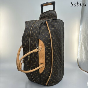 1円【極美品】Louis Vuitton ルイヴィトン モノグラム エオール60 レザー 2WAY スーツケース　 キャリーバッグ 旅行バッグ 大容量