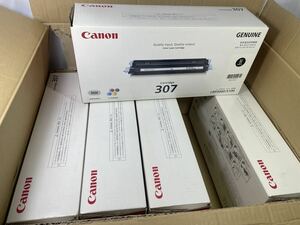 Canon genuine cartridge 307 LBP5000/ LBP5100用　カラーレーザーカートリッジ 2011年 5個セット■FR3504