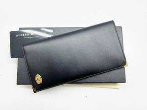 未使用保管　美品　Dunhill　ダンヒル　オックスフォード　 オーバル　二つ折り長財布　札入れ　小銭入れなし