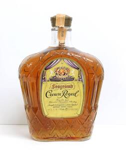 ◎未開栓◎Crown Royal Fine Deluxe クラウンローヤル 1970 40％ 750ml ウイスキー特級 カナディアンウイスキー◎5921-9