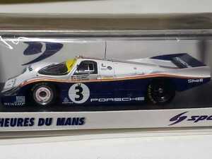 【新品】ポルシェ　ルマン　スパーク　spark Porsche 956 LH #3 当選者 24h LeMans 1983 Schuppan, Holbert, Haywood 1:43